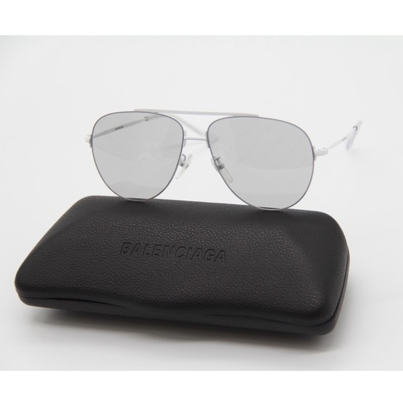 NEW BB0013S 006 UNISEX AVIATOR SUNGLASSES BALENCIAGA BB0013S 006 AVIATOR EYEWEAR - Picture 3 of 12